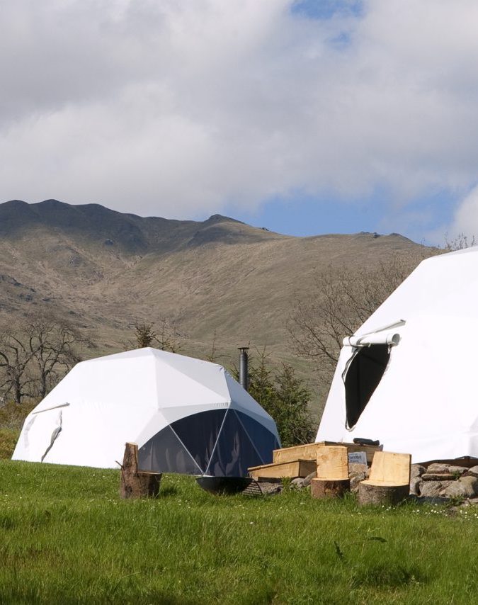 Win 2 Night “Glamping” break at Loch Tay Geo Domes