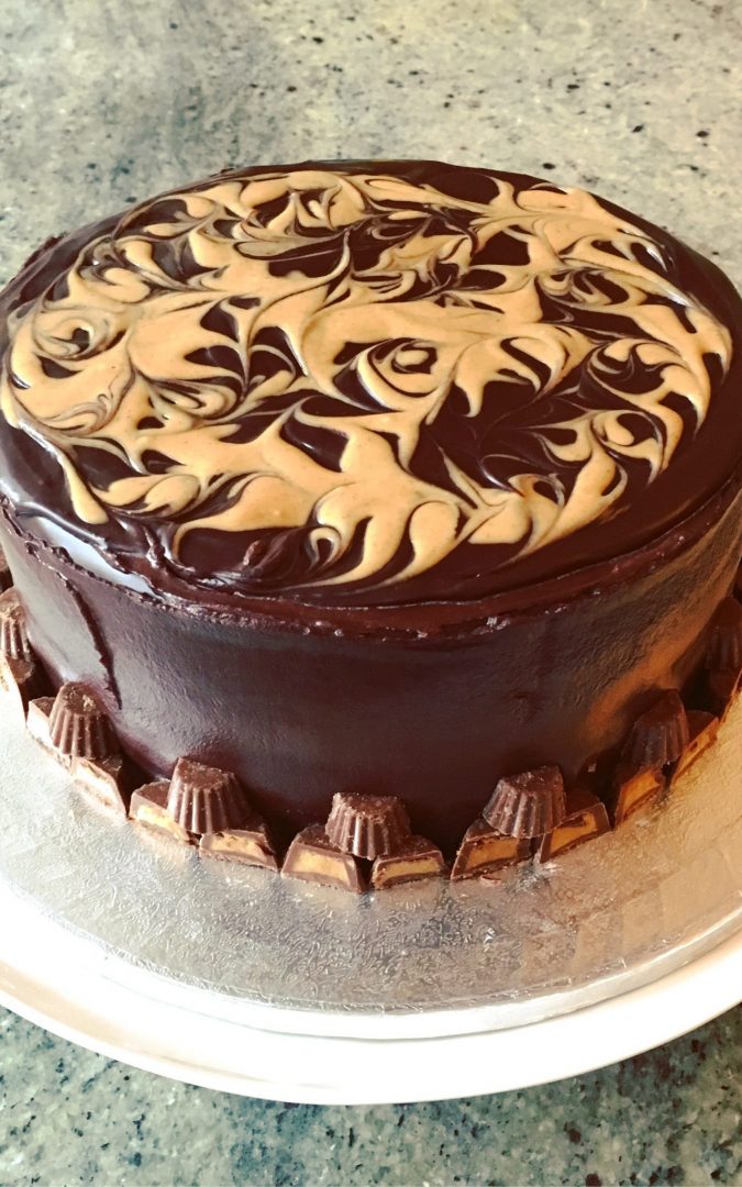 Richard Burr Bakes It Better for Great Ormond Street Hospital with this Peanut Butter & Chocolate Cake