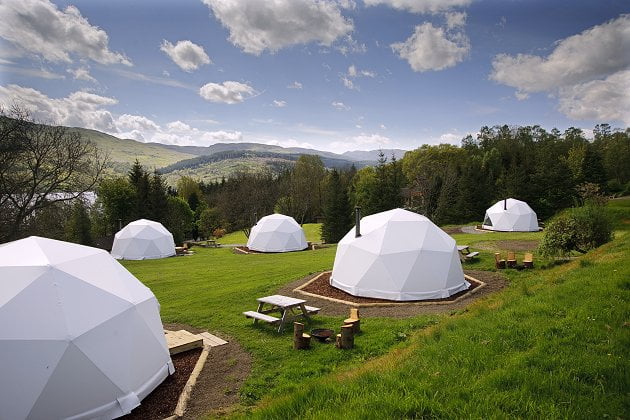Win a 2 Night “Glamping” Break at Loch Tay Geo Domes