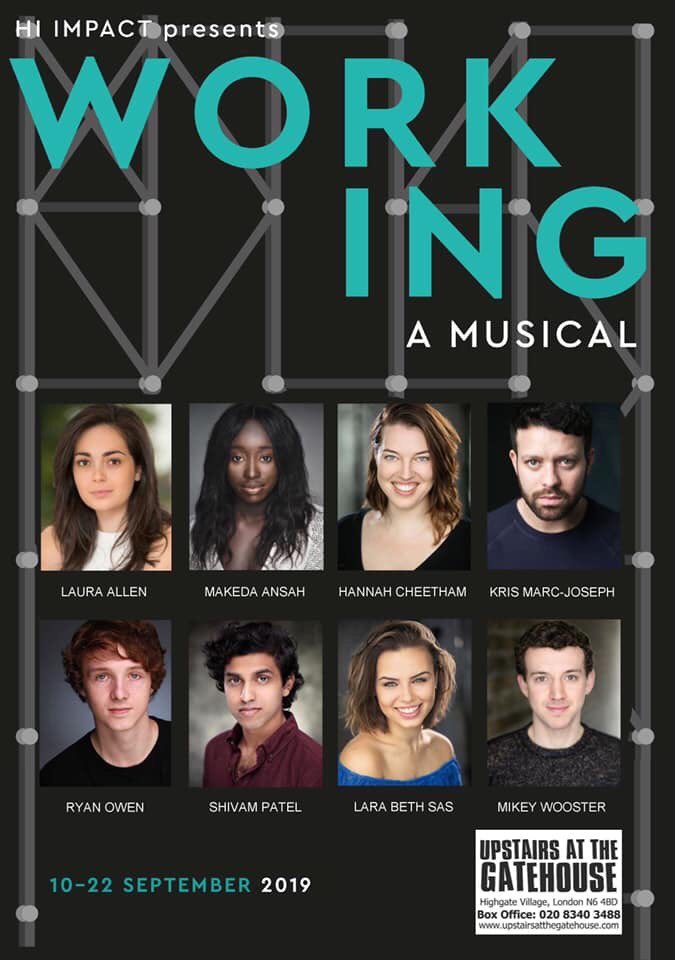 EXTRAORDINARY DREAMS OF ORDINARY PEOPLE – WORKING, THE MUSICAL